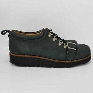 Opening Ceremony Pierce 2 Suede Derby Sneakers Lace Up Buckles Low Top EUR 43